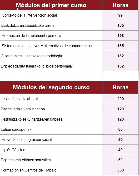 ciclo superior integracion social